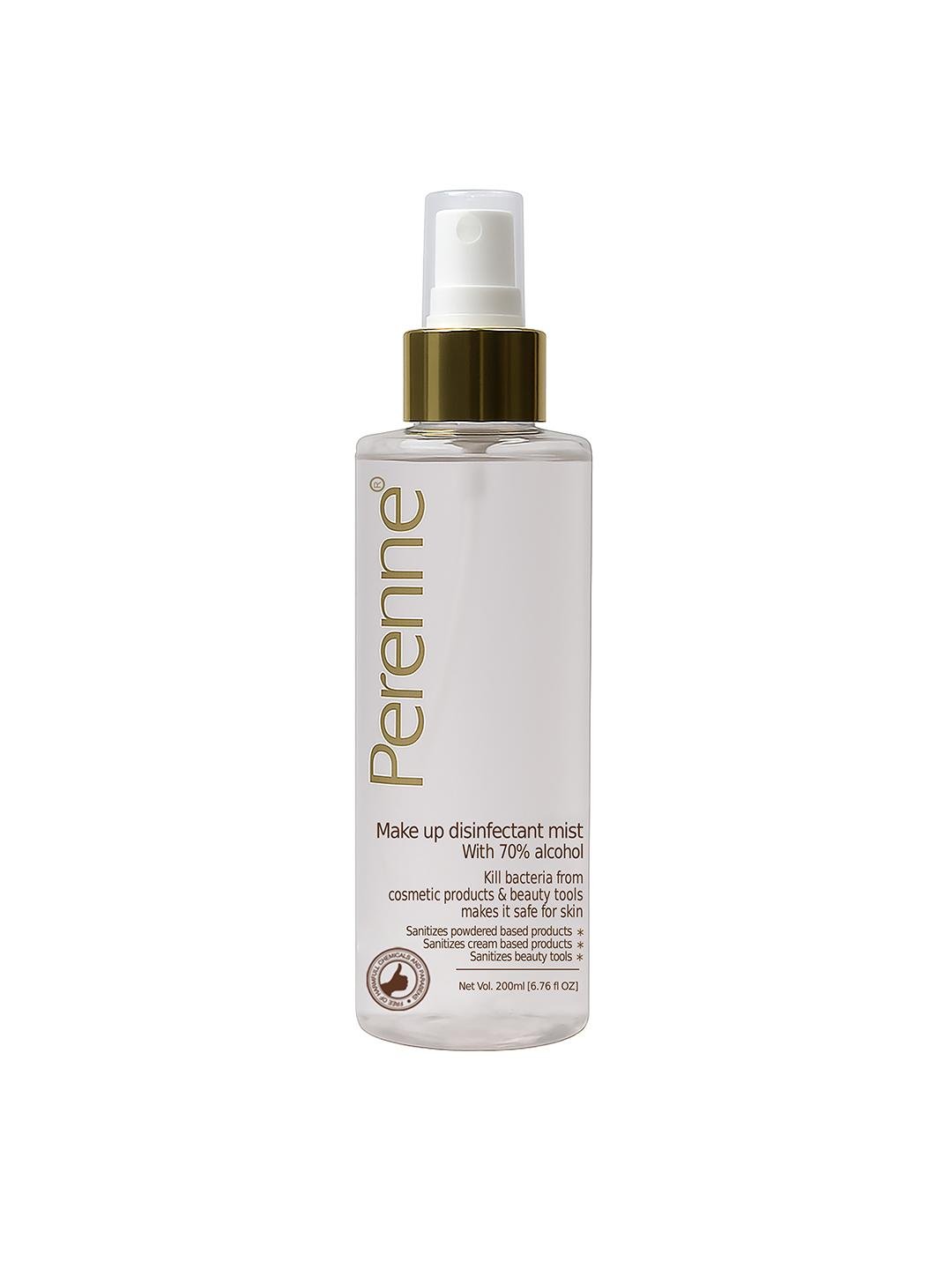 Ppp Hand Sanitizer Cosmetics Disinfectant Mist 200 Ml