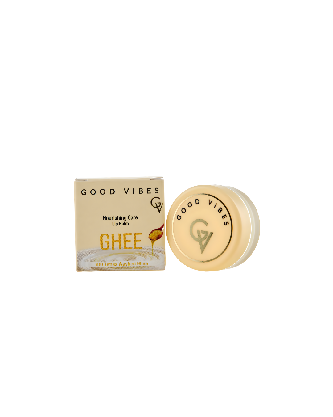 Good Vibes Nourishing Care Ghee Lip Balm - 5.5 gm