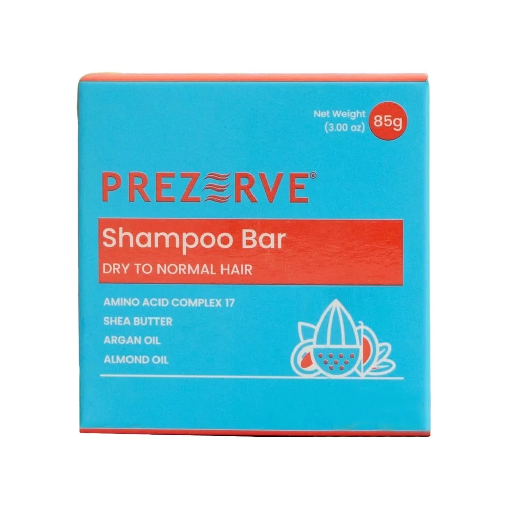 Ian Shampoo Bar (Amino Acid Complex 17, Shea Butter, Argan Oil, Almond Oil)85Gm